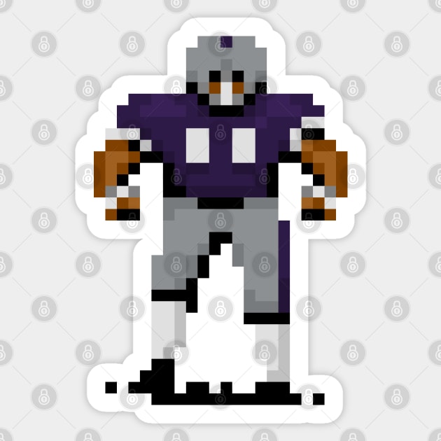 16-Bit Football - Manhattan Sticker by The Pixel League